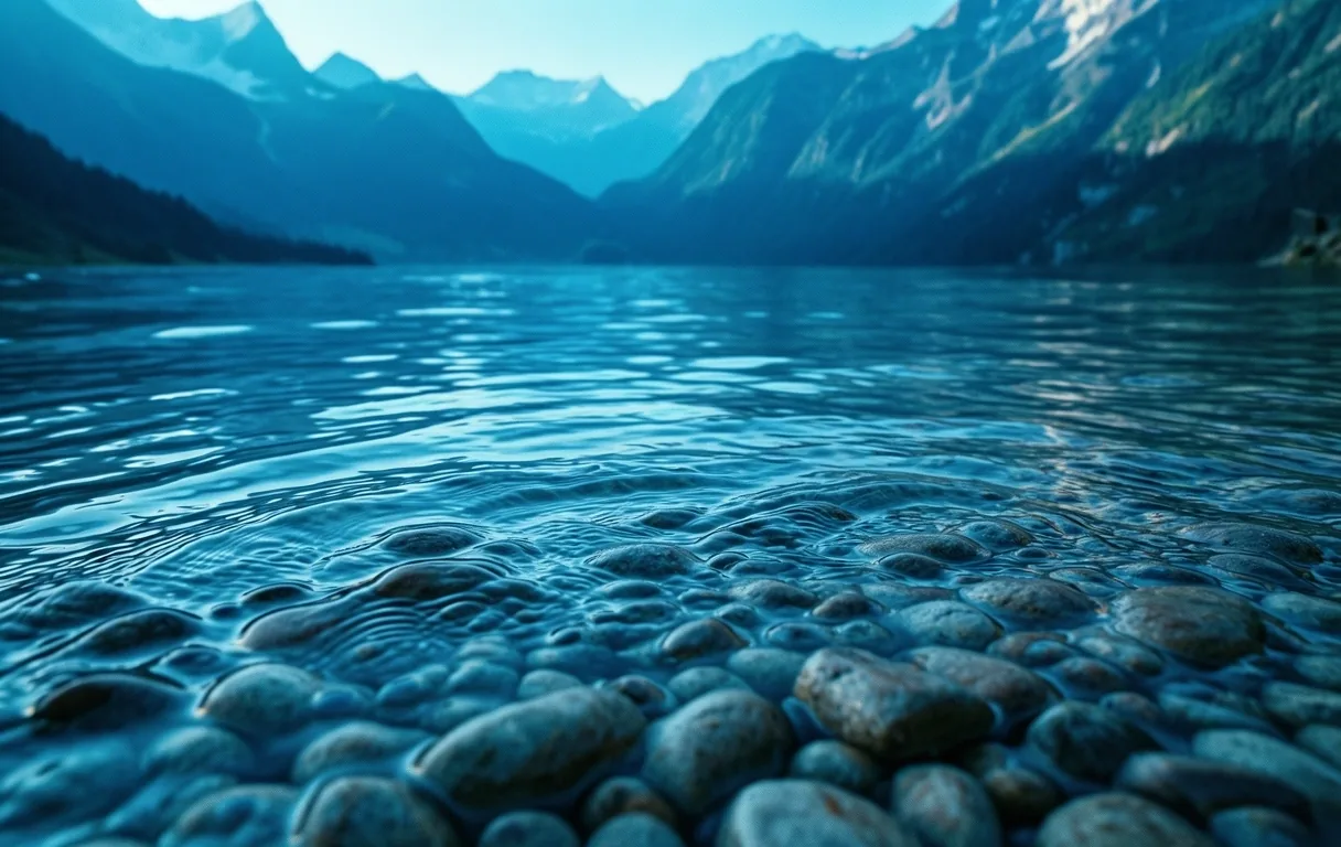 Stille am Bergsee